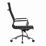 Aura Contemporary High Back Bonded Leather Executive Office Chair