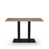 Forza Rectangular Cafe Bistro Table - 1200 x 700mm
