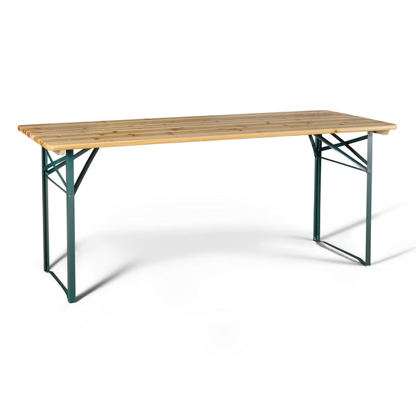 Festival Outdoor Wooden Folding Beer Table - Standard 6ft (1800mm