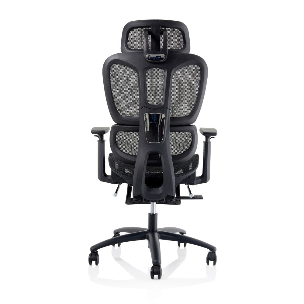 Horizon Executive Mesh Chair with Adjustable Arms and Footrest
