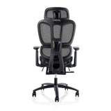 Horizon Executive Mesh Chair with Adjustable Arms and Footrest