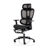 Horizon Executive Mesh Chair with Adjustable Arms and Footrest