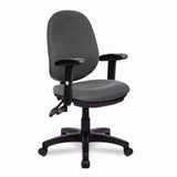 Java 200 Medium Back 2-Lever Operator Chairs