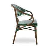 Luxor Wicker Polypropylene Bistro Armchairs