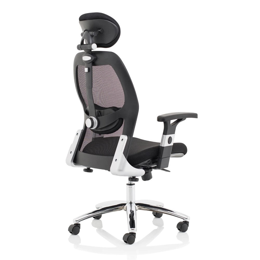Sanderson II Executive Mesh Black Office Chair
