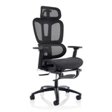 Horizon Executive Mesh Chair with Adjustable Arms and Footrest