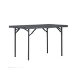 Zown Rectangular Plastic Folding Table - 4ft x 2ft 6in - XL120