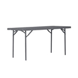 Zown Rectangular Plastic Folding Table - 5ft x 2ft 6in - XL150