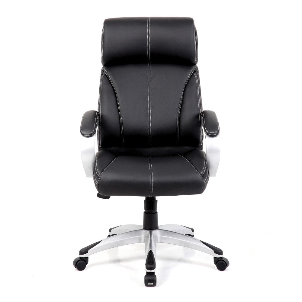 Cloud High Back Leather Faced Manager Chair