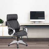 Cloud High Back Leather Faced Manager Chair