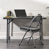 Deluxe Work from Home Mini Bundle - Plastic Folding Table & Chair