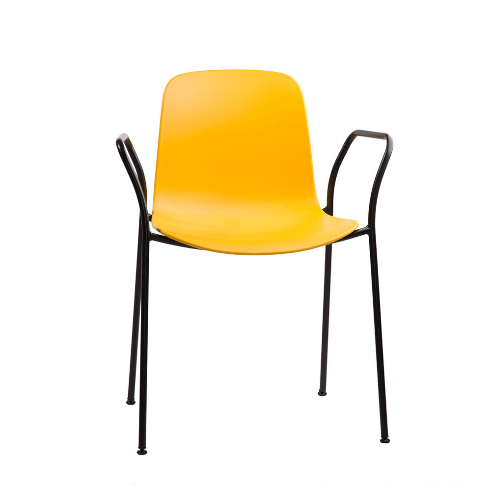 Flux 4 Leg Chair with Arms by Origin