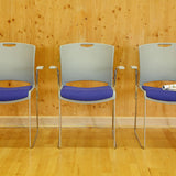 Jasper Padded Stacking Chair with Arms