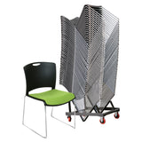 Jasper Padded Stacking Chair