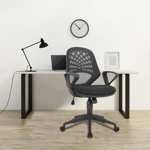 Lattice Mesh Back Operator Chair
