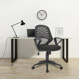 Lattice Mesh Back Operator Chair