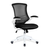 Luna White High Back Mesh Task Operator Chair