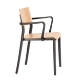 Mojo Ply Stacking Chair with Arms