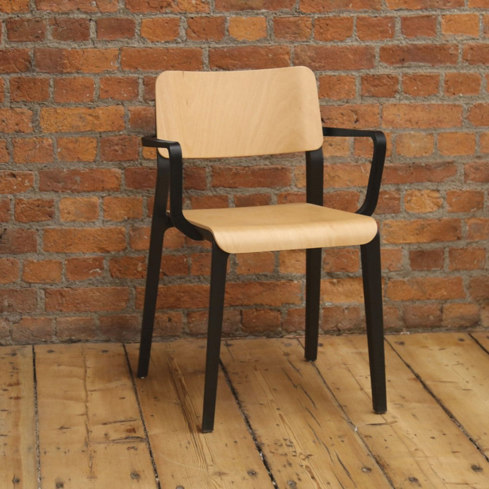 Mojo Ply Stacking Chair with Arms