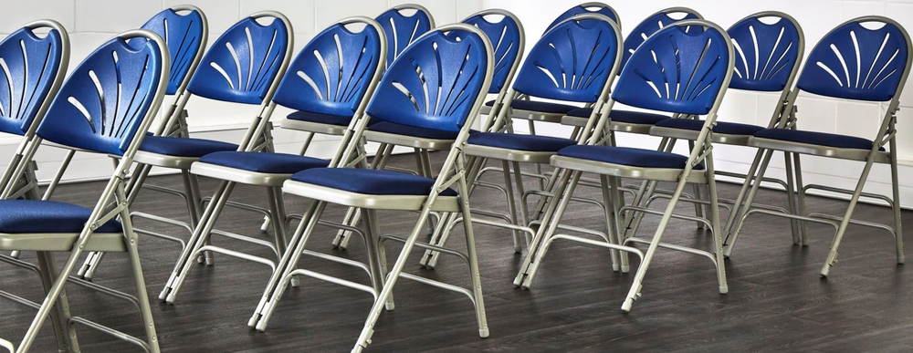 The History Of Folding Chairs | Mogo Direct