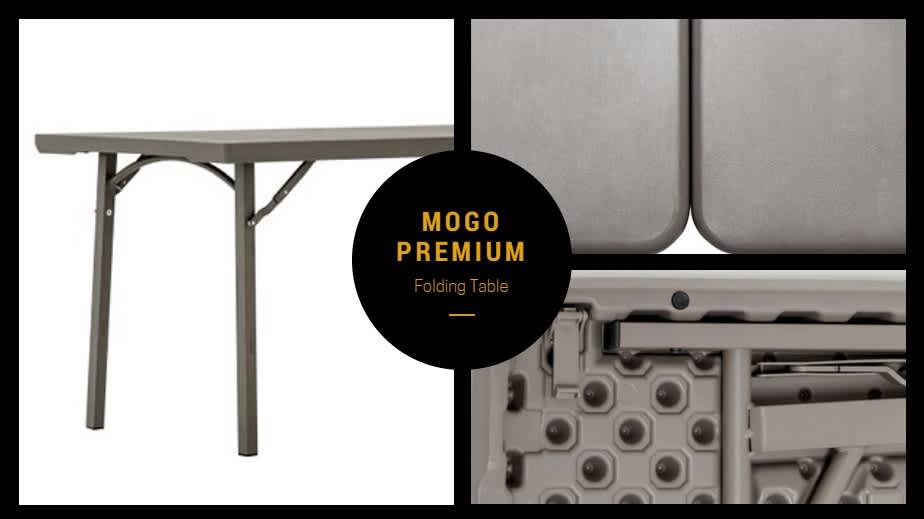 Mogo Premium Folding Table - Our Best Folding Table Yet?