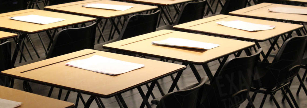 Folding Exam Desks & Chairs for Exam Season