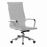 Aura Contemporary High Back Bonded Leather Executive Office Chair