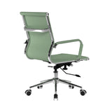 Aura Contemporary Medium Back Fabric Executive Office Chair