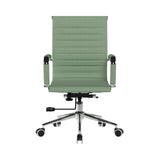 Aura Contemporary Medium Back Fabric Executive Office Chair