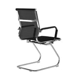 Aura Contemporary Medium Back Mesh Visitor Chair