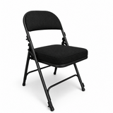 Comfort Deluxe Metal Folding Chair With Padded Seat & Back