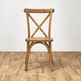 Crossback Stacking Chair - Oak Frame - No Cover