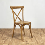 Crossback Stacking Chair - Oak Frame