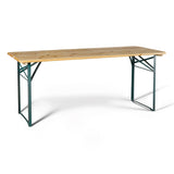 Festival Outdoor Wooden Folding Beer Table - Standard 6ft (1800mm x 700mm)