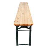 Festival Outdoor Wooden Folding Bench - 6ft (1800mm)