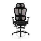 Horizon Executive Mesh Chair with Adjustable Arms and Footrest