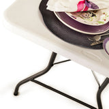 Newstorm Rectangular Plastic Folding Table - 5ft x 2ft 6in - Kompakt 150