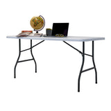Newstorm Rectangular Plastic Folding Table - 5ft x 2ft 6in - Kompakt 150