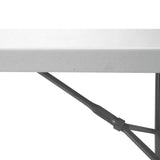 Newstorm Rectangular Plastic Folding Table - 6ft x 2ft 6in - Kompakt 180