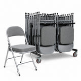 30 Comfort Deluxe Folding Chairs & Trolley Bundle