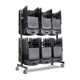 108 Smart Folding Chairs & Trolley Bundle