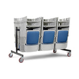 42 Comfort Folding Chairs & Trolley Bundle