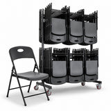 108 Smart Folding Chairs & Trolley Bundle