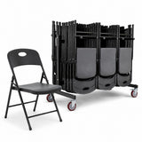 54 Smart Folding Chairs & Trolley Bundle