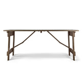Folding Farm Table Rustic Finish - 6ft x 2ft 6in (1830mm x 760mm)