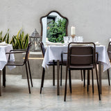Premium Square Plastic Folding Table - 3ft x 3ft (910mm x 910mm)