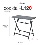 Cocktail-L120 high table for conferences and catering venues