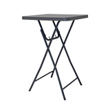 Cocktail-XL76 square folding high table for events and hospitality