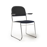 Jive Stacking Chair with Armrests