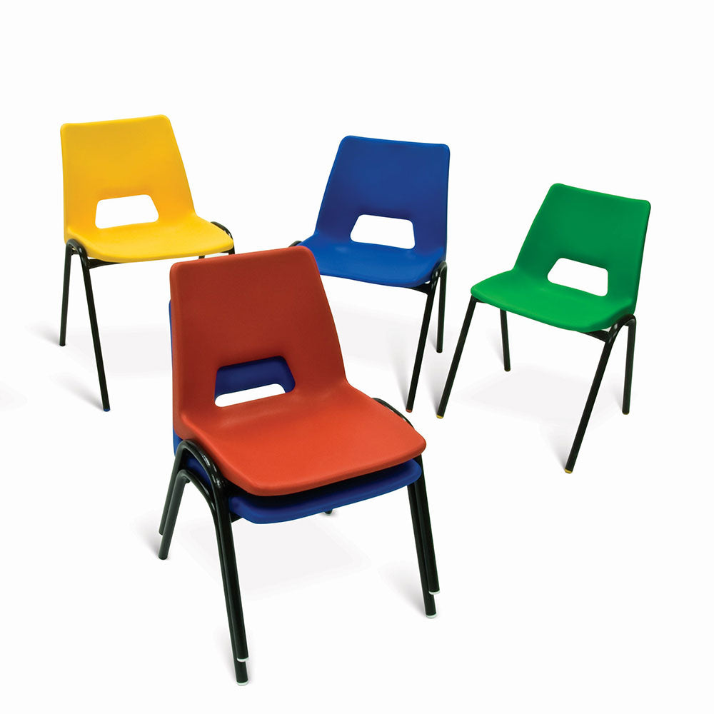 Stackable Plastic Chairs Nest Style Modern Plastic Bistro Cafe Bar